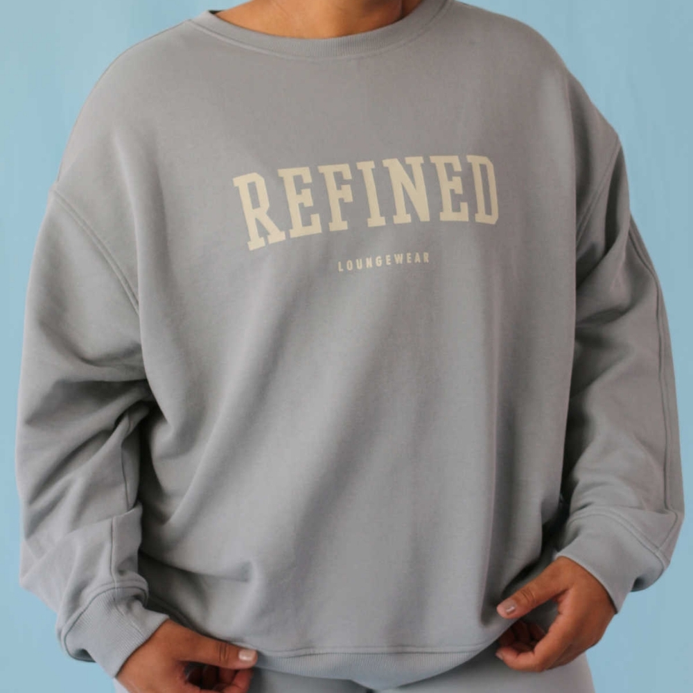 Oak + Fort Oversized Graphic Sweatshirt XS-S